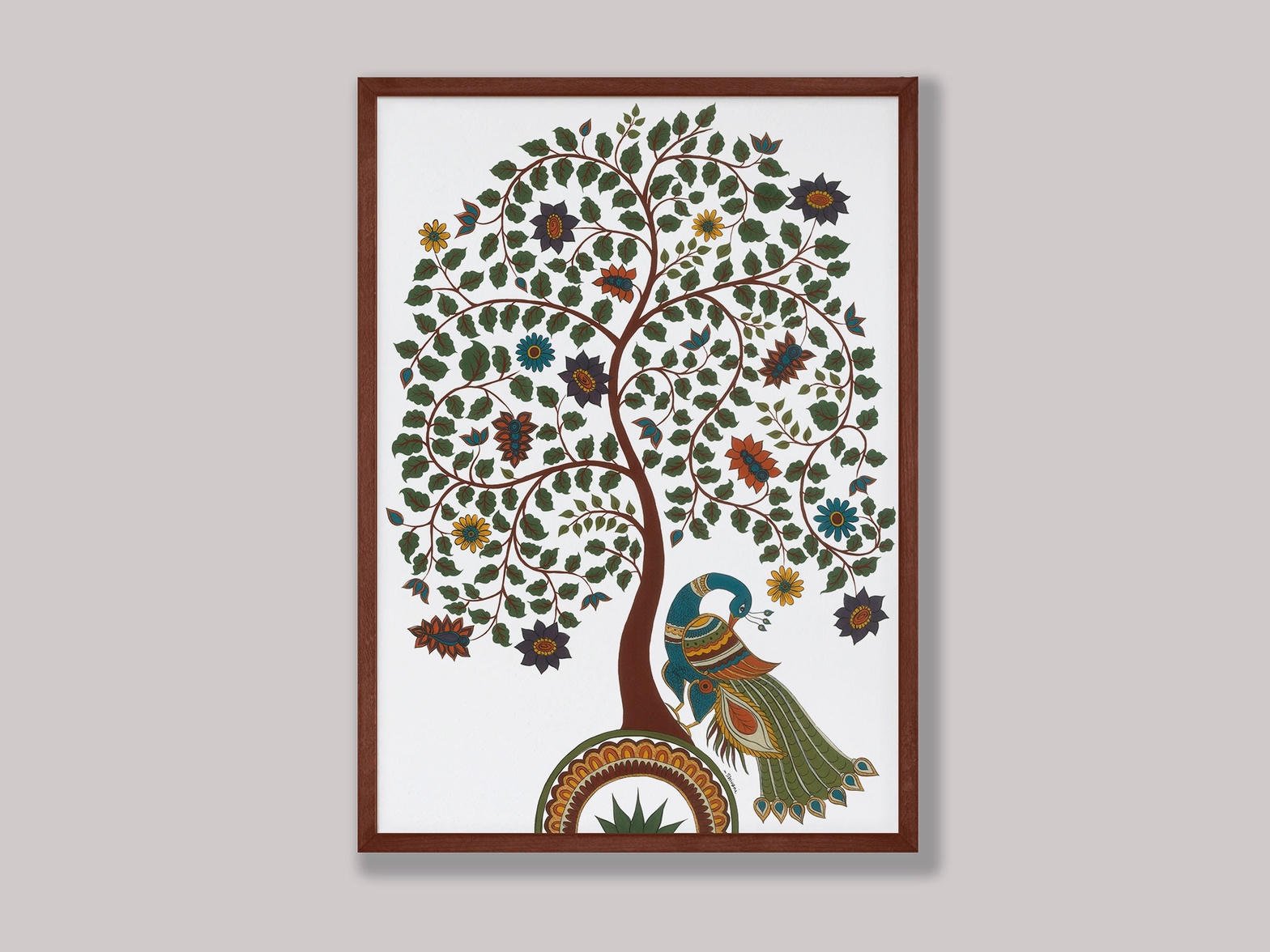 Tree of Life Kalamkari Art
